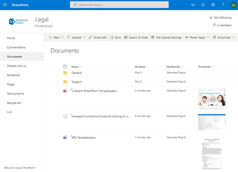 How To Add Thumbnail View To Sharepoint Online Document Library