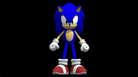 Sonic Download Free 3d Model By Mirbrothers13 Mirbrothers13