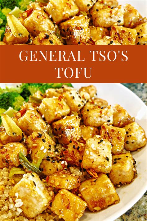 General Tsos Tofu Recipe Veg Dishes Tofu Tofu Recipes Easy
