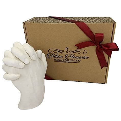 Adore Memories Adult Holding Hands Casting Kit Keepsake Memory Kit 3d