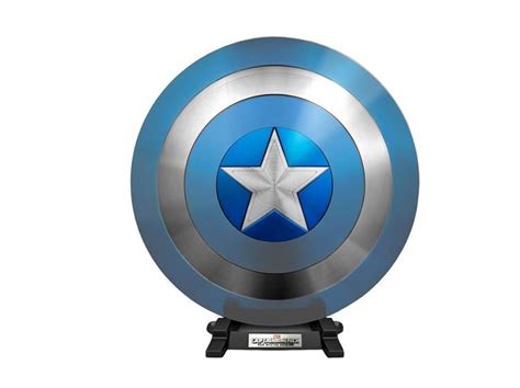 Captain America The Winter Soldier Shield Replica Stealth Pedestal Captain America The