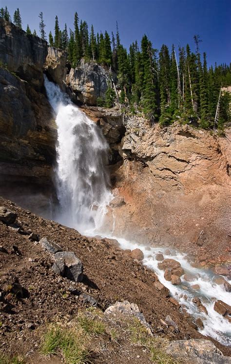 Panther Falls Alberta Canada World Waterfall Database