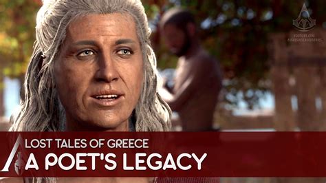 A Poet S Legacy Ac Odyssey Quests Lost Tales Of Greece Youtube