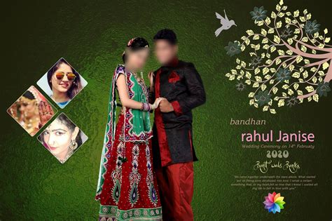 Indian Wedding Album Cover Design 12x18 Psd Templates