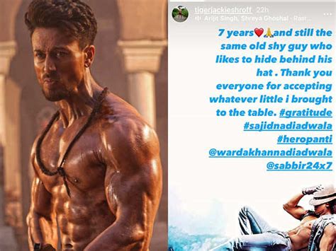 Tiger Shroff Completes Years In Bollywood Shares Message For Fans