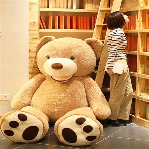 Super Huge 260cm340cm Big Size Usa Teddy Bear Skin Giant Luxury Plush