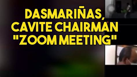 Dasmarinas Cavite Chairman And Treasurer Full Zoom Meeting Session