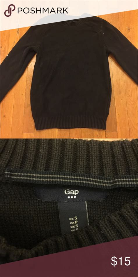 Gap Sweater Dark Brown Mens Gap Sweatertag Says Smallfits Like