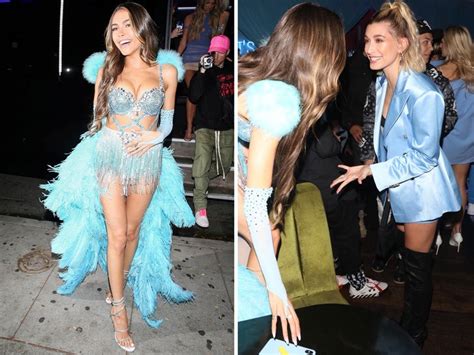 Madison Beer Sizzles In Feathery Outfit For Her 21st Birthday
