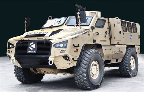 Check Out This Kalyani M4 Armoured Vehicle Shifting Gears