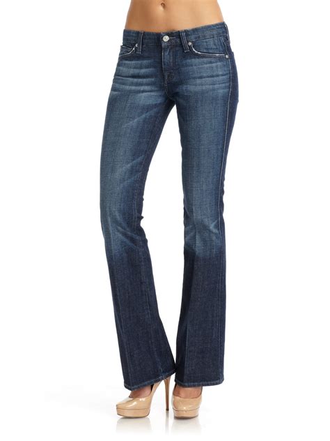 7 For All Mankind Faded A Pocket Jeans In Blue Dark New York Lyst
