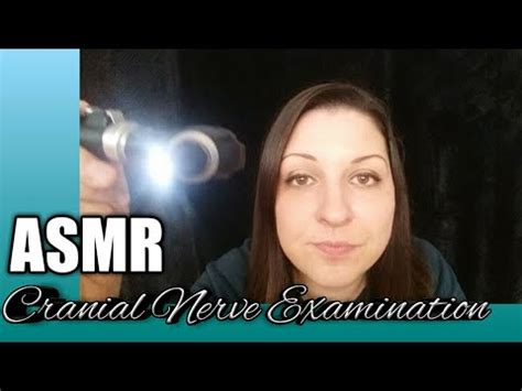 Asmr Role Play Cranial Nerve Examination Soft Spoken Youtube