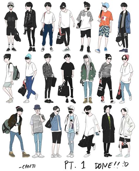 Anime Clothes Drawing Ideas Male Hair Drawing Male Anime Characters