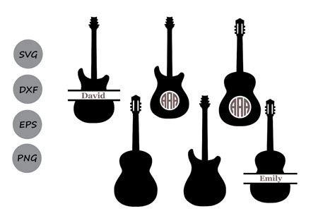 Free Guitar Svg File For Free