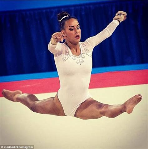 marisa dick who was first to perform split mount on a beam has move labeled after her daily