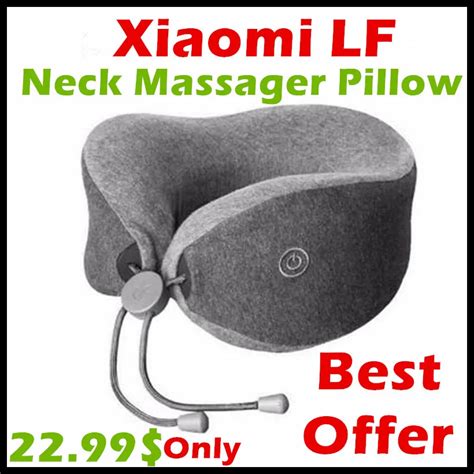 Newest Xiaomi Mijia Lf Neck Massage Pillow Neck Relax Muscle Therapy Massager Sleep Pillow For