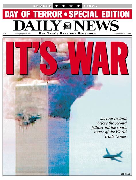 How Did Newspapers Cover The Attacks Of September 11 2001 Newspaper
