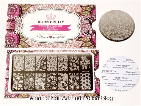 Marias Nail Art And Polish Blog Born Pretty Store Stamping Plate Review