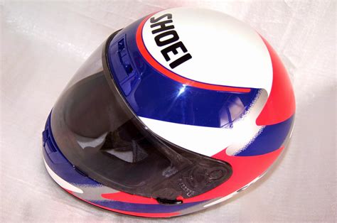 Samuraibikers LIMITED Color Shoei Racing Helmet X Wayne Rainey Replica