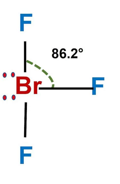 Brf3 Bromine Trifluoride Molecular Geometry Bond Angles Whats Insight