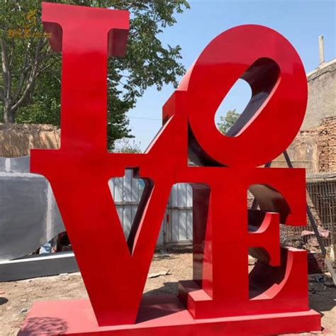 Custom Made Large Famous Love Sculpture For Sale