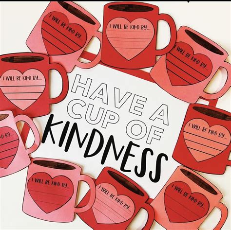 Valentine’s Day Or Kindness Initiative Craft Idea Kindness