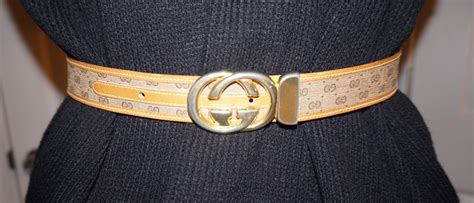 Vintage Authentic Gucci Belt Size 28 Or Small On Storenvy