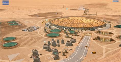 Hd Images Of Nasas Base On Mars 2117 A Vision By Blackbird