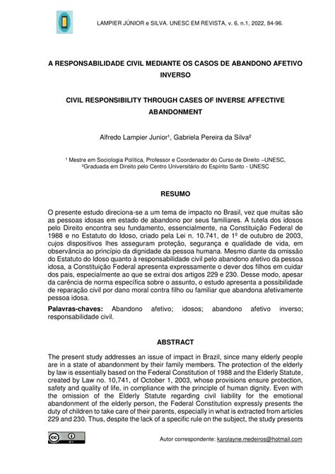 Abandono Afetivo Responsabilidade Civil