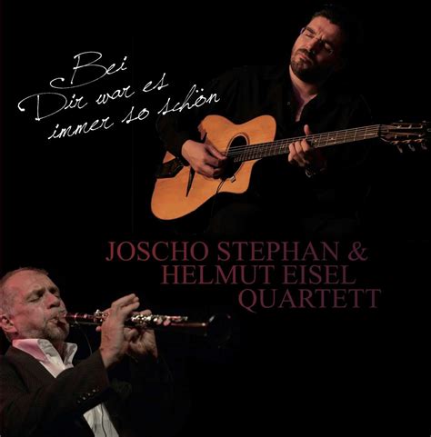 Joscho Stephan Helmut Eisel Bei Dir war es immer so schön CD jpc