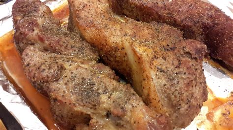 Oven Roasted Country Style Pork Rib Boneless With Dry Spices