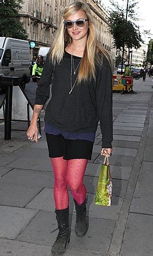 Fashion And Bags Celebrity Statement Tights Fearne Cotton