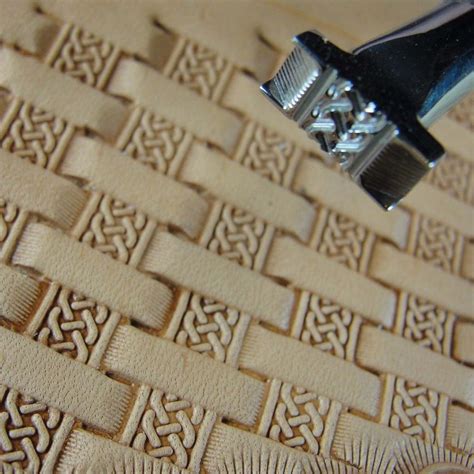 Celtic Basket Weave Leather Stamp Barry King Pro Leather Carvers