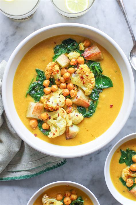 Curried Cauliflower And Chickpea Stew Girl On The Range