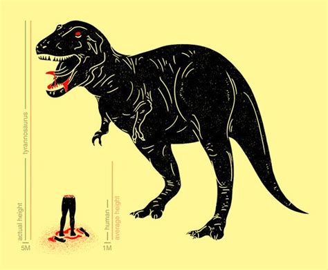 Trex And Human Comparison Google Search Rex Illustration And