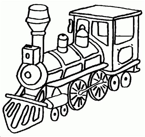 Train Line Drawing Clipart Best