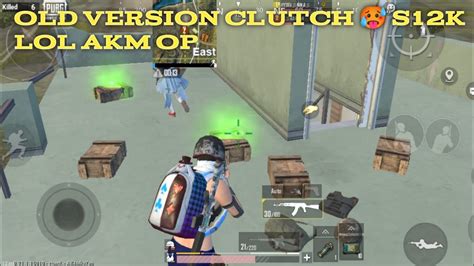 Pubg Mobile Lite Best Clutch Old Version Gameplay Akm Vs S12k 🥵 Lelo