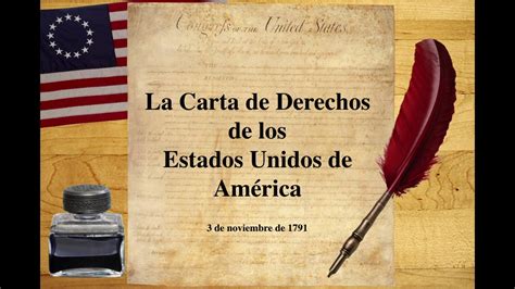 🇺🇸 La Carta De Derechos De Los Estados Unidos De América En Español 🇺🇸