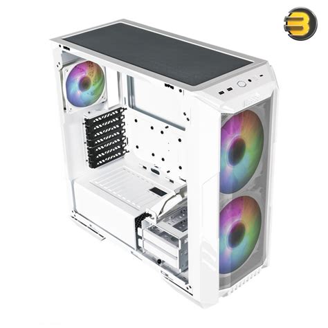 Cooler Master Haf 500 High Airflow Atx Mid Tower With Mesh Front Panel