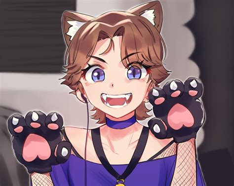 Jerma985 And Catboy Jerma Jerma985 Drawn By Ponfresh Danbooru