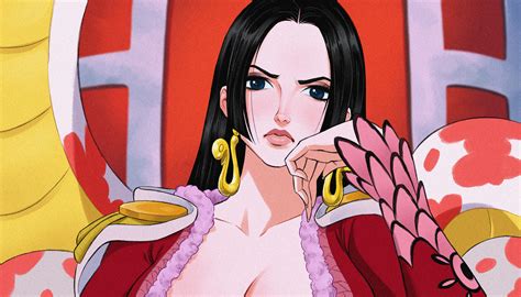 Wallpaper Nico Robin One Piece Digital Art Artwork Illustration Dark Hair Big Boobs