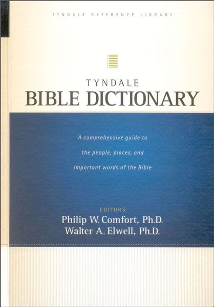 Tyndale Bible Dictionary Olive Tree Bible Software