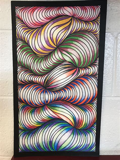 7th Grade Art Art Classroom Op Art Art Projects Abstract Artwork