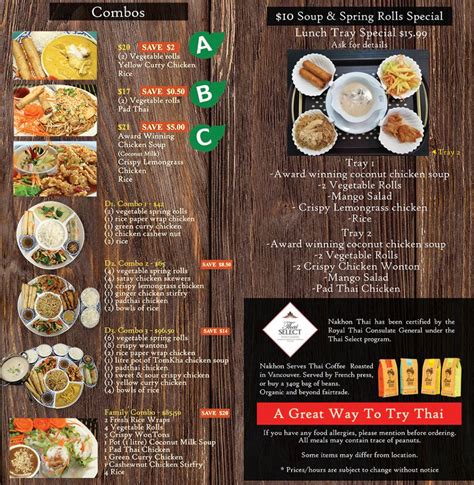 Delivering great thai & chinese food has become a large part of j wong's. DELIVERY & TAKE OUT MENU | Nakhon Thai Restaurants