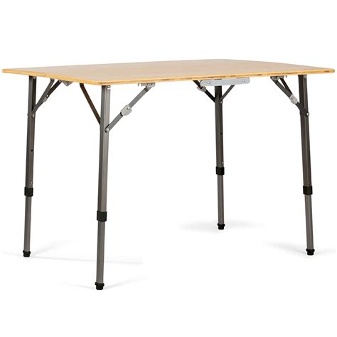 Oztrail Bamboo Table 100cm Tentworld