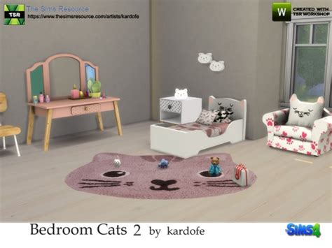The Sims Resource Bedroom Cats 2 By Kardofe Sims 4 Downloads