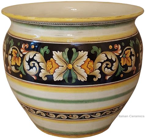 Italian Ceramic Vase Planters