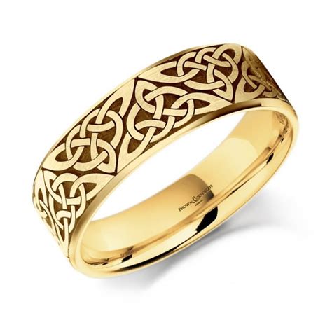 Https://favs.pics/wedding/18ct Gold Celtic Wedding Ring