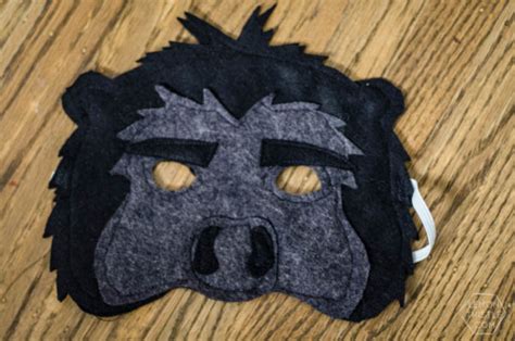 Diy Felt Animal Masks 6 Free Printable Templates