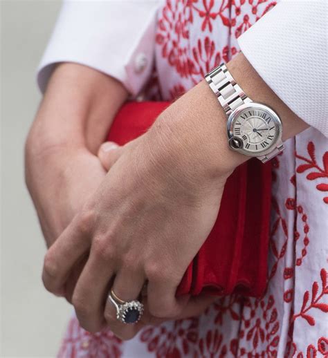 Kate Steps Out On Her Canadian Tour Wearing A £5 000 Cartier Watch That Was A T From William